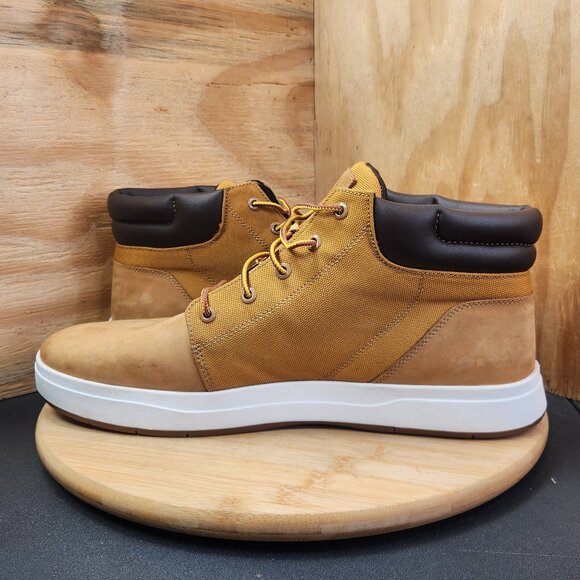 Timberland Mens Davis Square Wheat Chukka Boots Size 13 - Picture 9 of 11